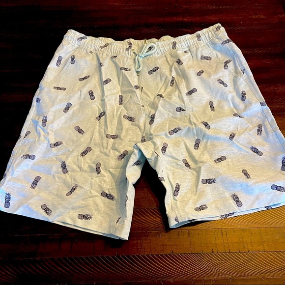 10th‎ & Ocean Linen Blend Pullon Short - Picture 1 of 4